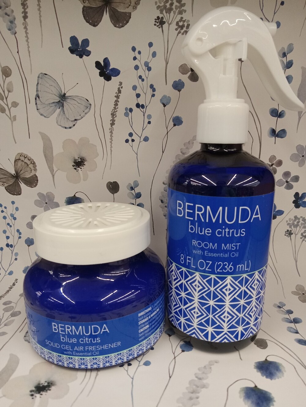 Blue Citrus  Room Spray And Crystal Beads